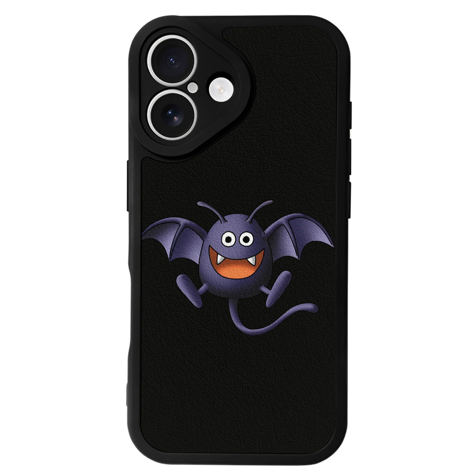 （画像用） ドラゴンクエスト Doragon Kuesuto Dragon Quest 【iPhone 16シリーズ対応】シリコンスマホケース（レザー調） 材質：シリコン